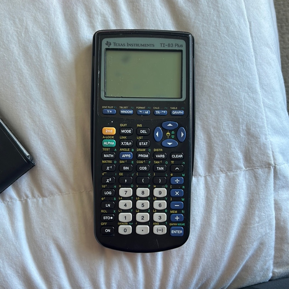 Texas Instruments 83 plus calculator